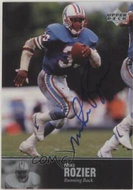 Mike Rozier [Autograph] #AL-36