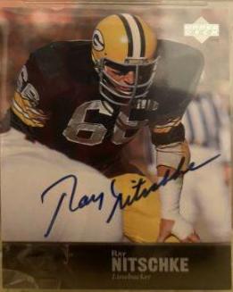 Ray Nitschke [Autograph] #AL-15