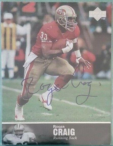 Roger Craig [Autograph] #AL-92