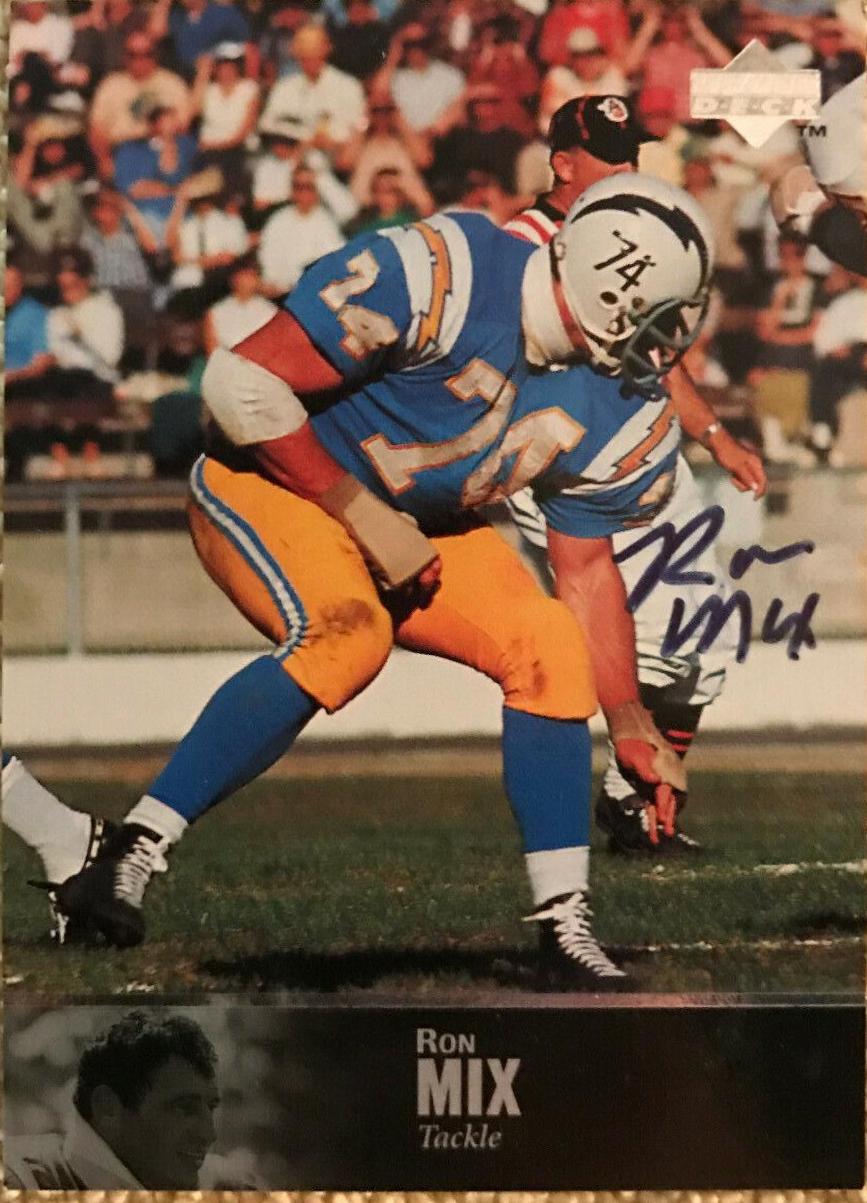 Ron Mix [Autograph] #AL-52