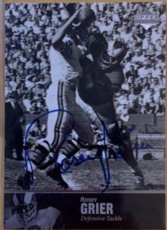Rosey Grier [Autograph] #AL-109