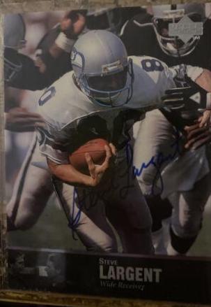 Steve Largent [Autograph] #AL-8