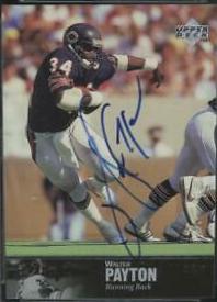 Walter Payton [Autograph] #AL-4