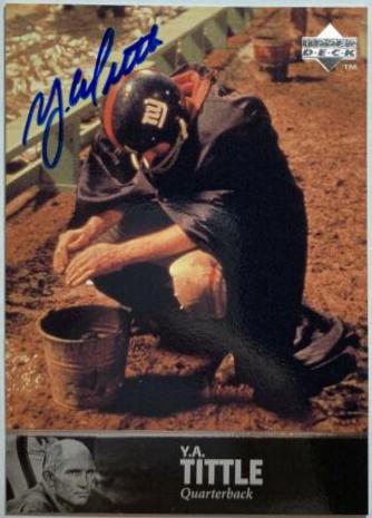 Y.A. Tittle [Autograph] #AL-66