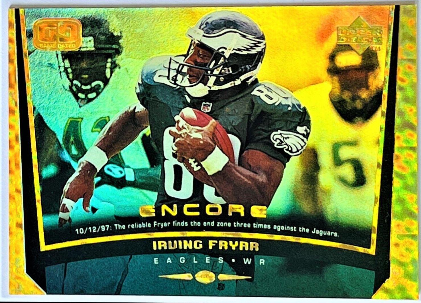 Irving Fryar [Gold F, X] #115