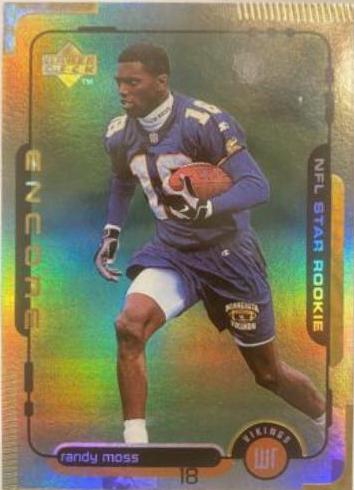 Randy Moss [Gold F, X] #12