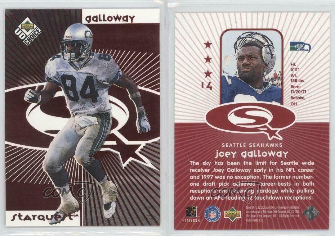 Joey Galloway [Red] #14