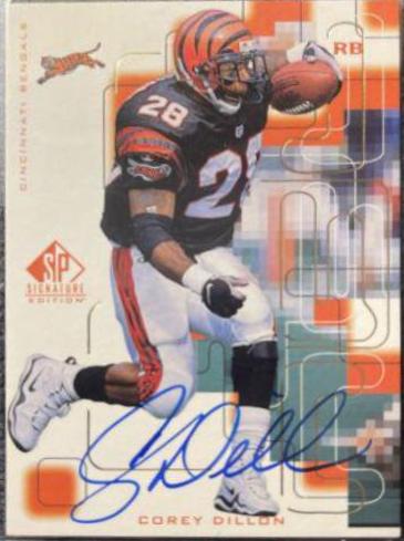 Corey Dillon [Autograph Gold] #CD