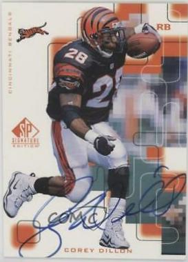 Corey Dillon [Autograph] #CD