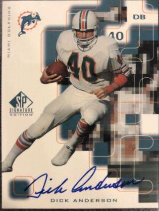 Dick Anderson [Autograph] #AN
