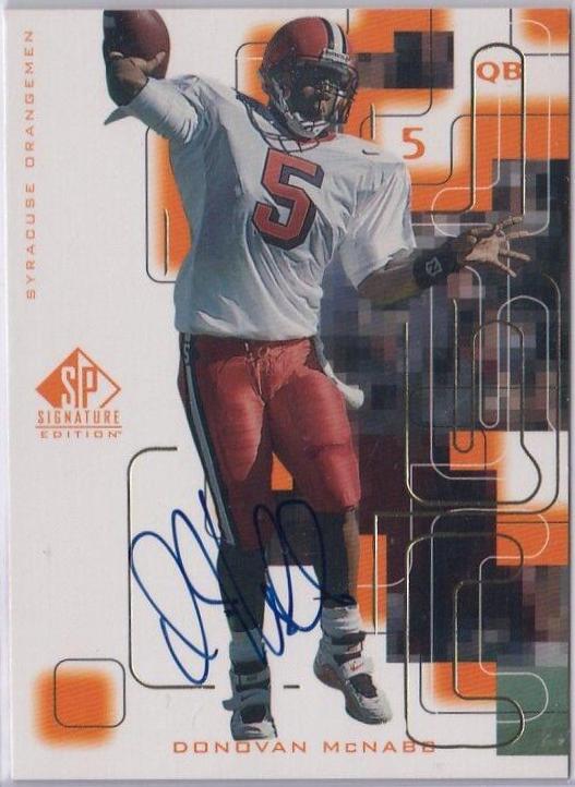 Donovan McNabb [Autograph Gold] #MN