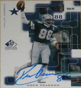 Drew Pearson [Autograph] #DP