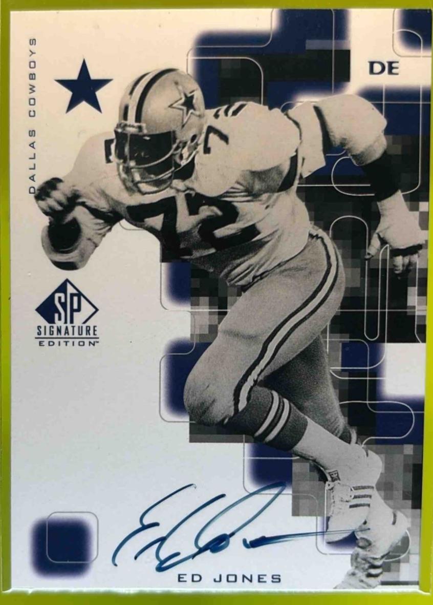 Ed Too Tall Jones [Autograph Gold] #EJ