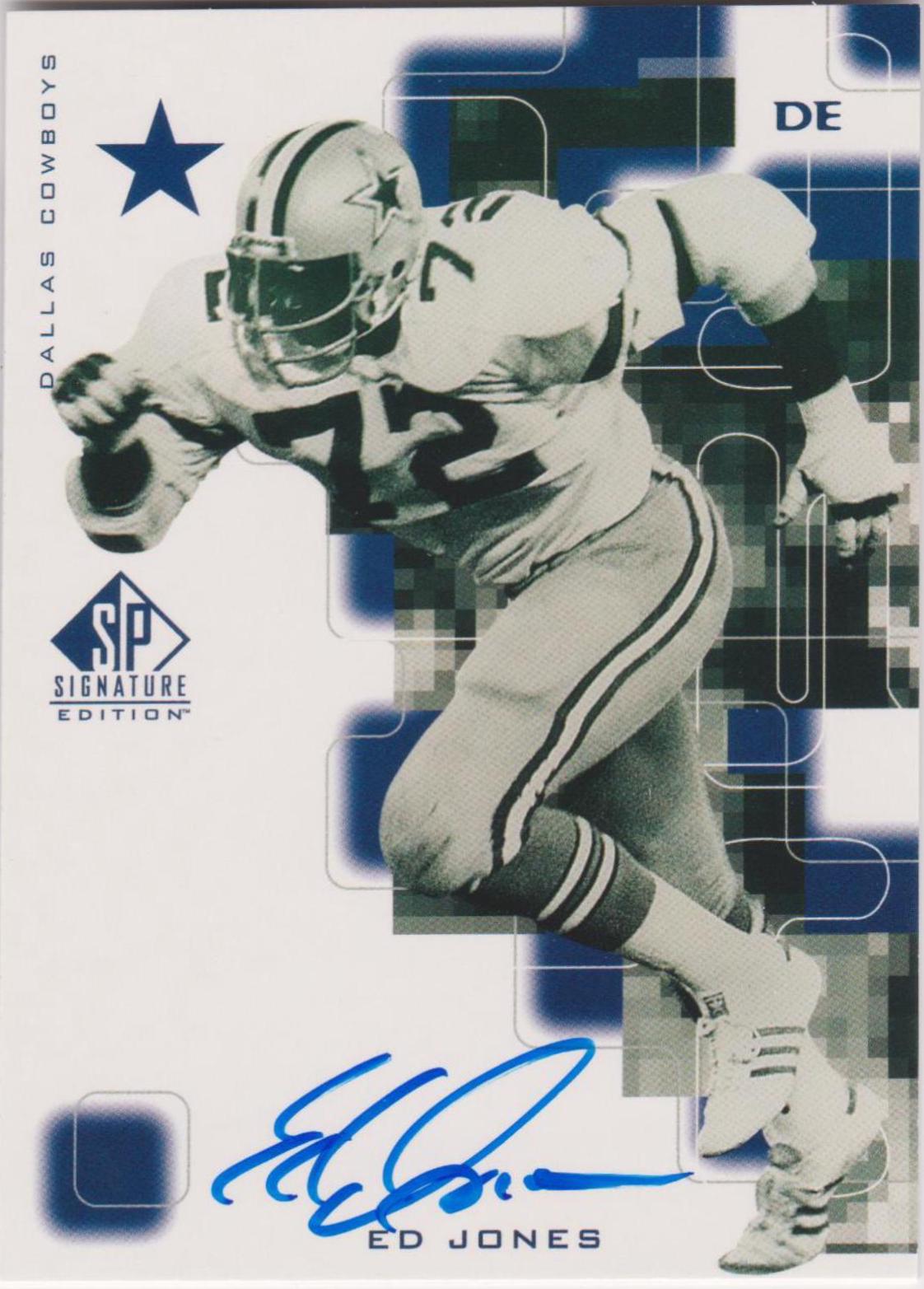Ed Too Tall Jones [Autograph] #EJ