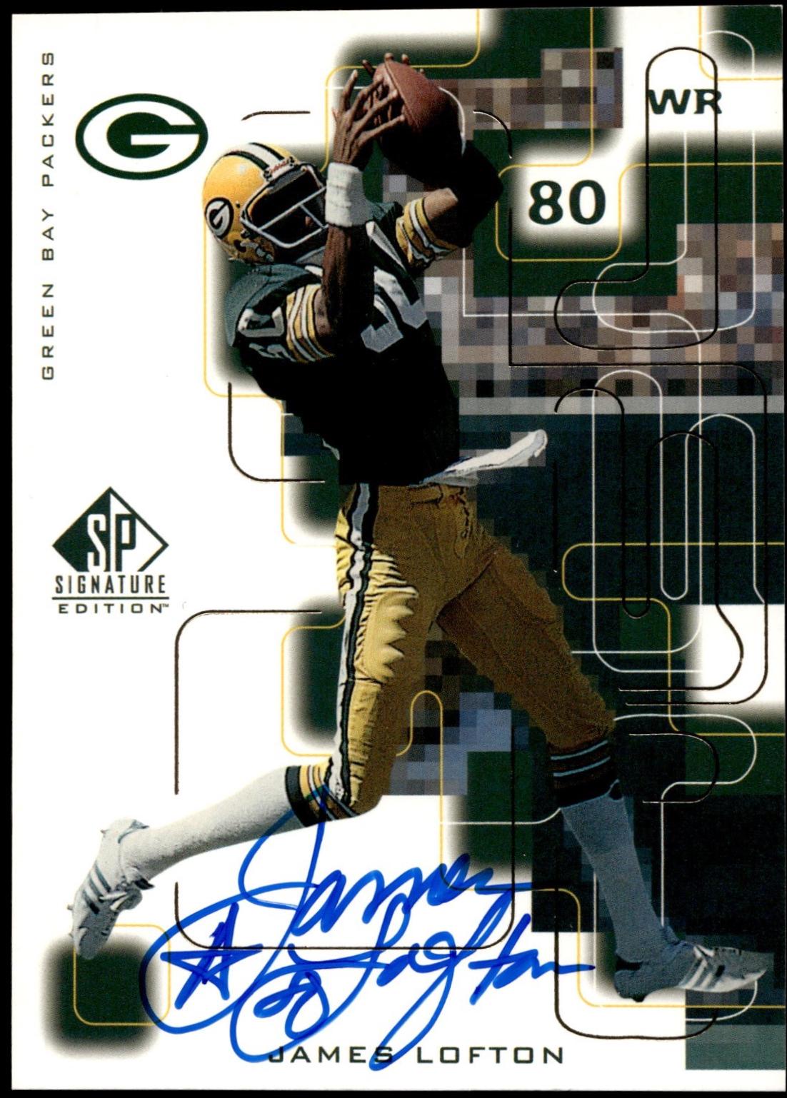 James Lofton [Autograph Gold] #JL