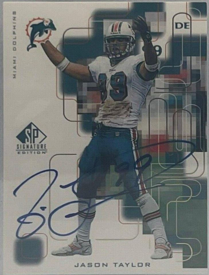 Jason Taylor [Autograph Gold] #JT