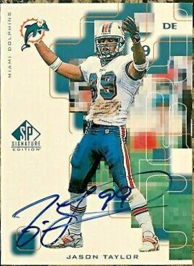 Jason Taylor [Autograph] #JT