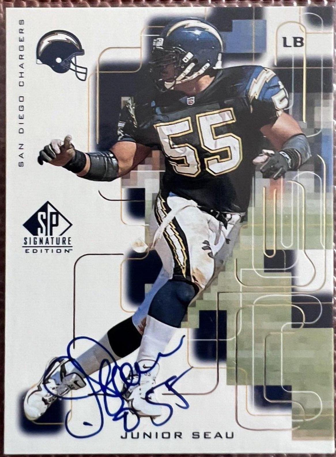 Junior Seau [Autograph Gold] #JR