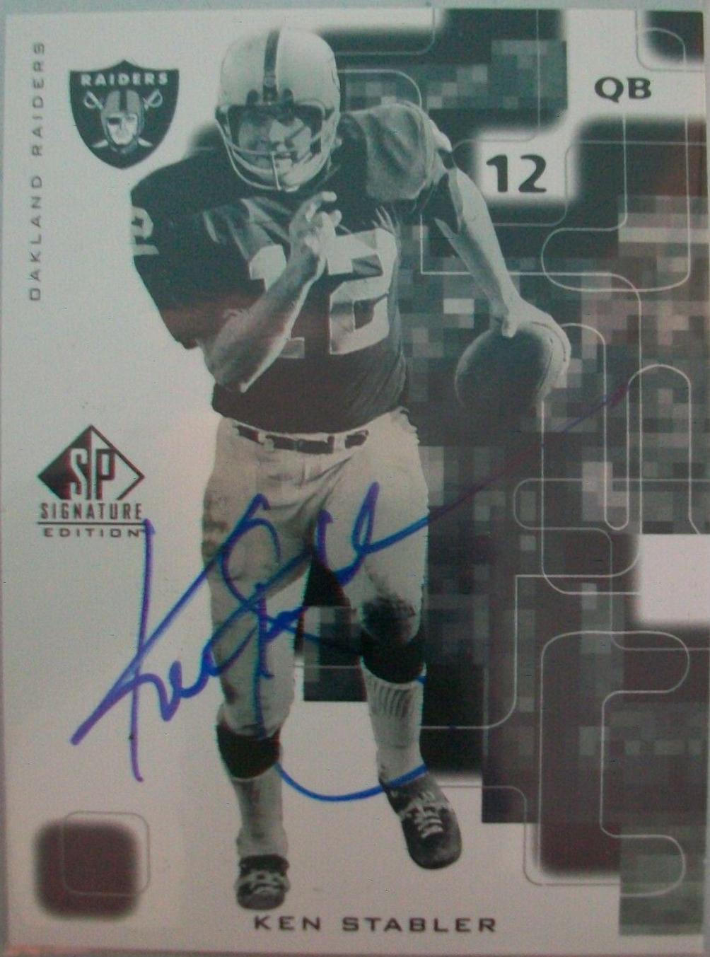 Ken Stabler [Autograph] #KS