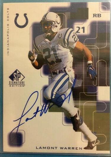 Lamont Warren [Autograph] #LW