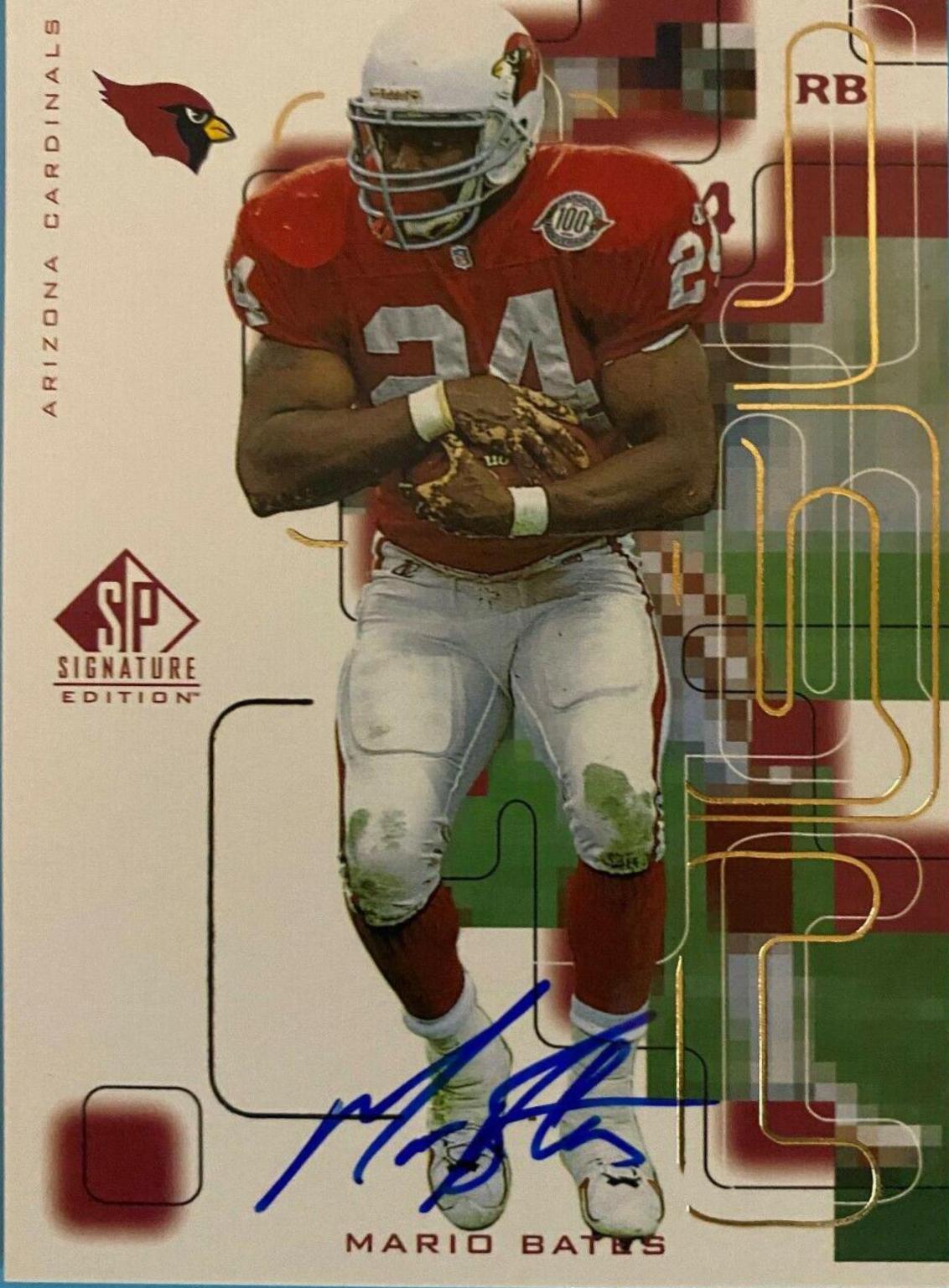 Mario Bates [Autograph Gold] #MB