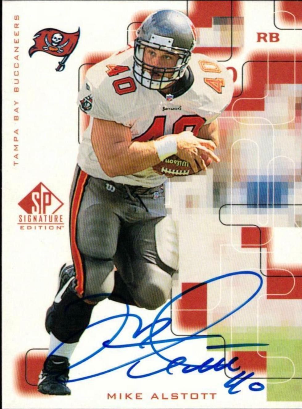 Mike Alstott [Autograph] #MA
