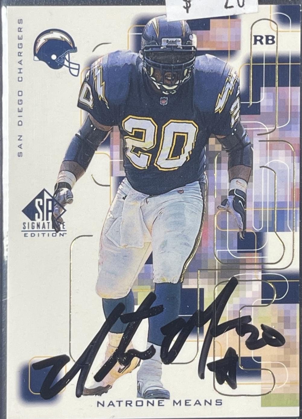 Natrone Means [Autograph Gold] #NM