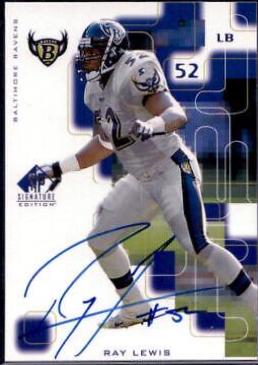 Ray Lewis [Autograph Gold] #RL