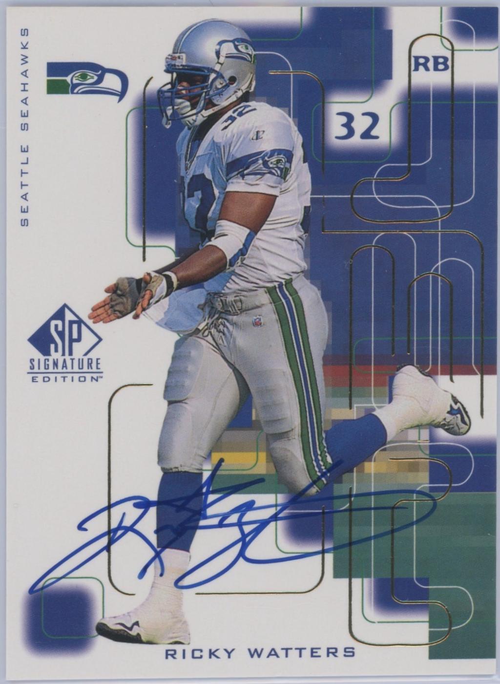 Ricky Watters [Autograph Gold] #ND