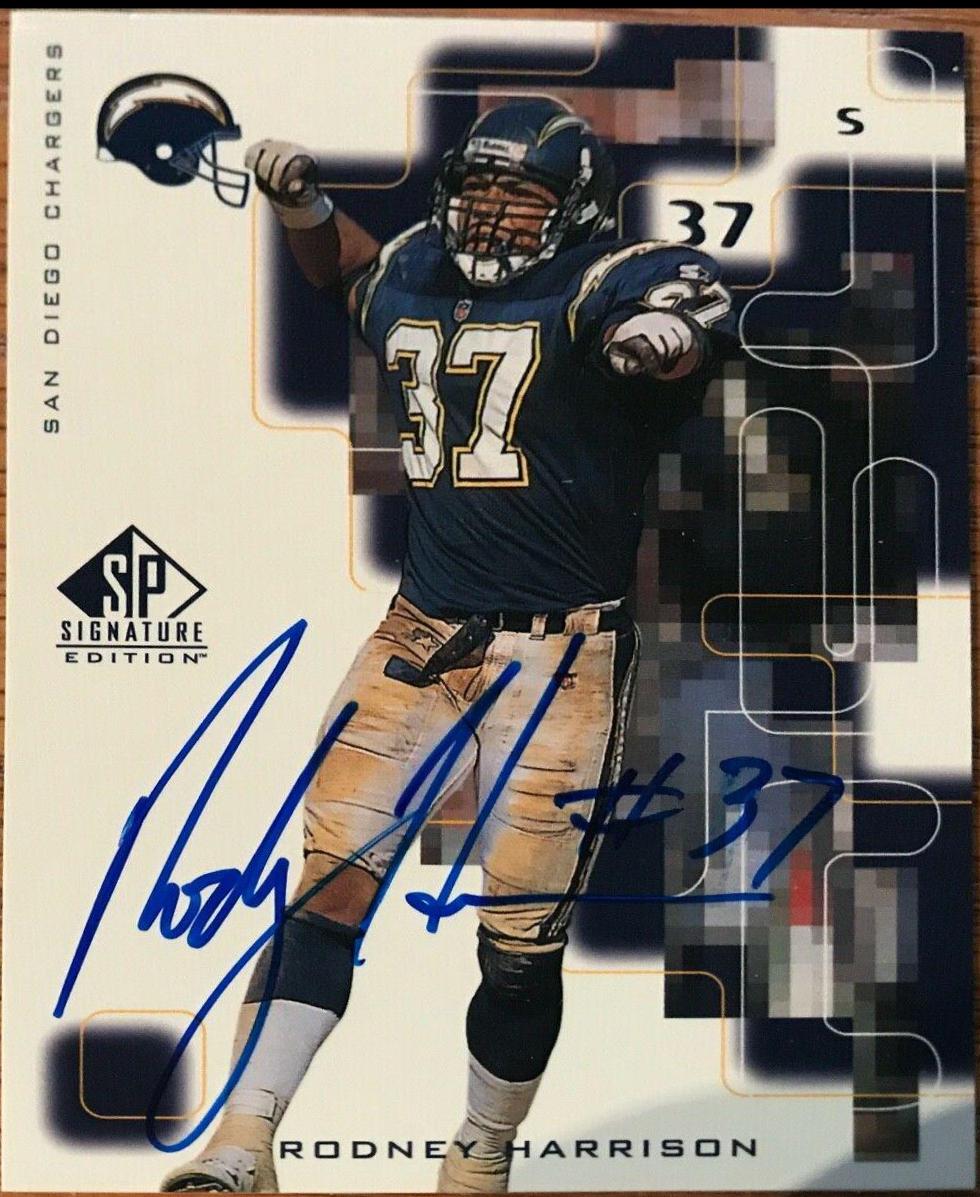 Rodney Harrison [Autograph Gold] #RH