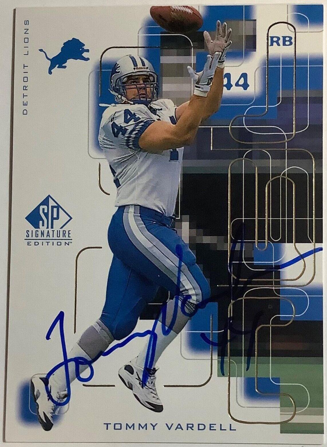 Tommy Vardell [Autograph Gold] #TV