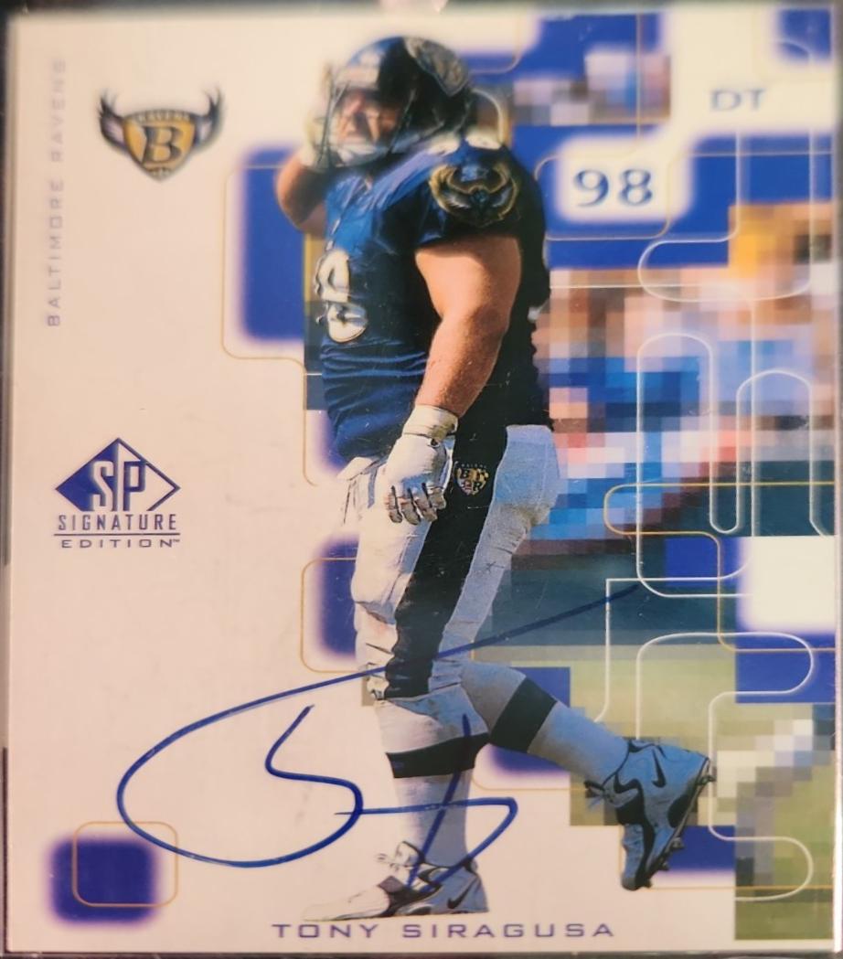 Tony Siragusa [Autograph Gold] #TS
