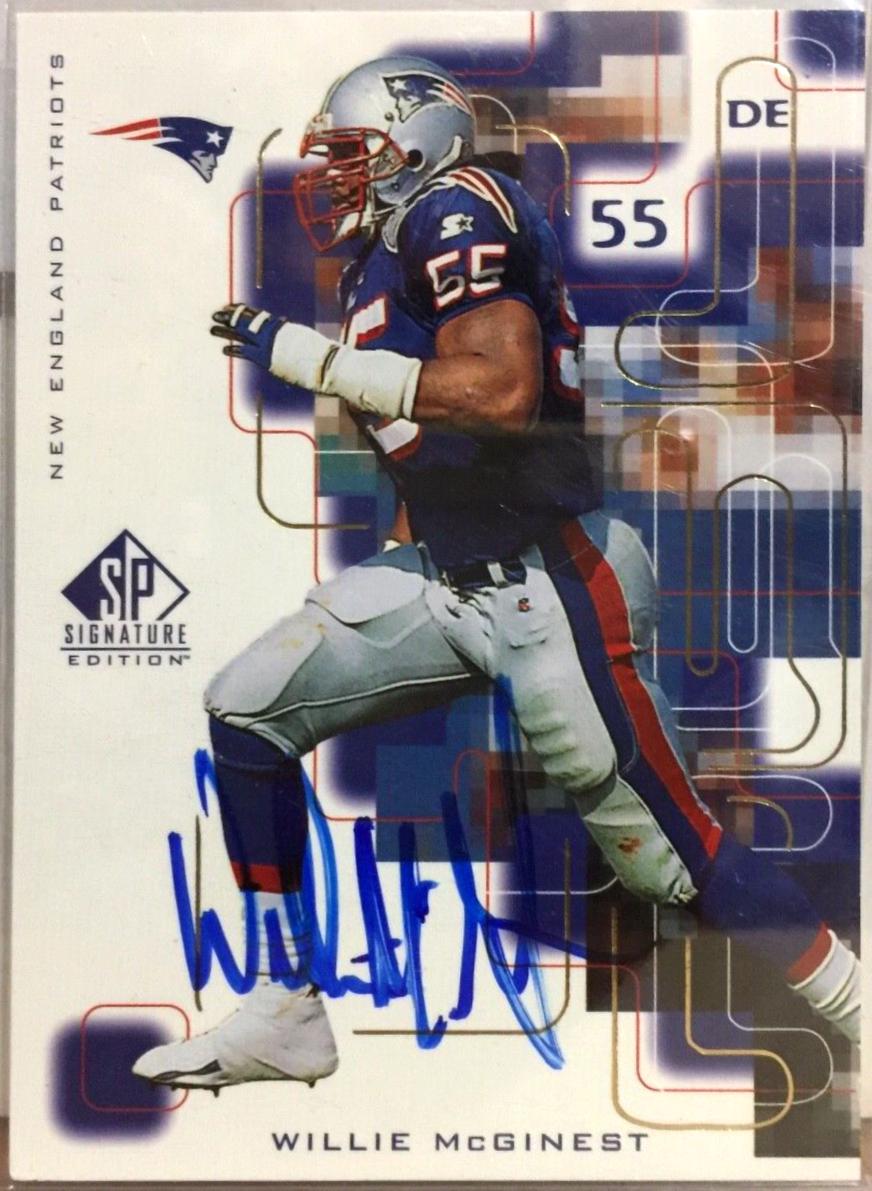 Willie McGinest [Autograph Gold] #WM