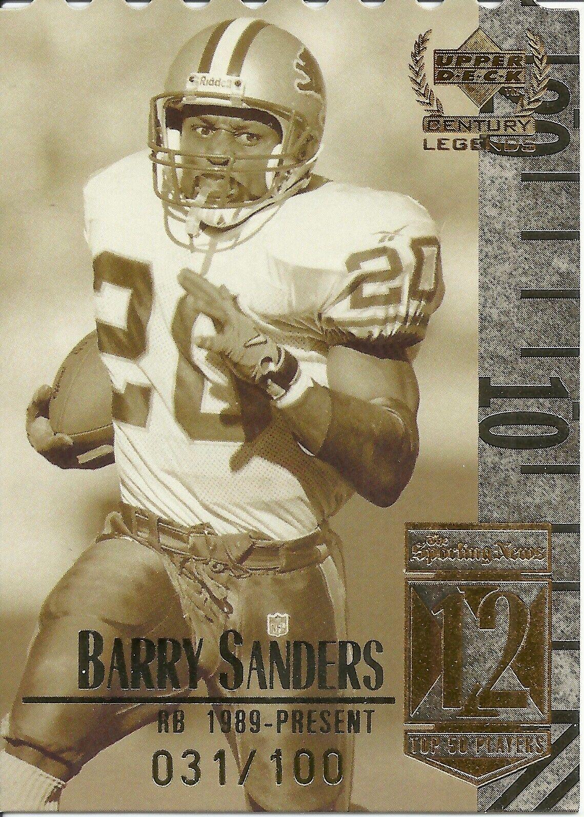 Barry Sanders [Century Collection] #12