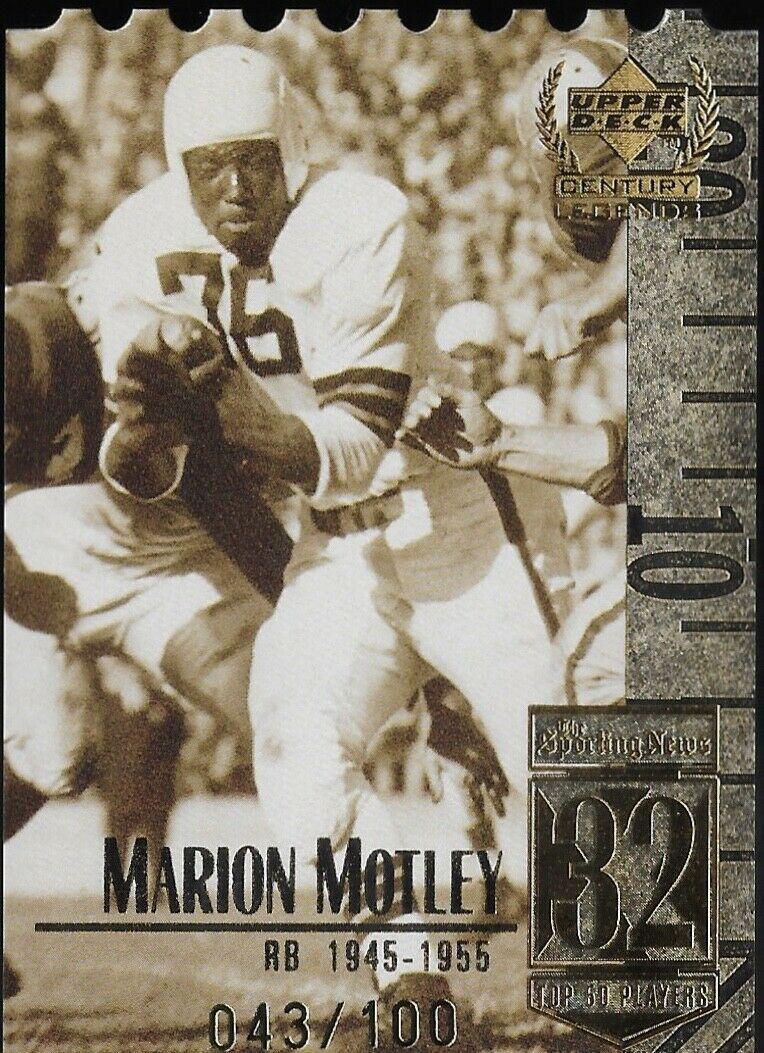 Marion Motley [Century Collection] #32