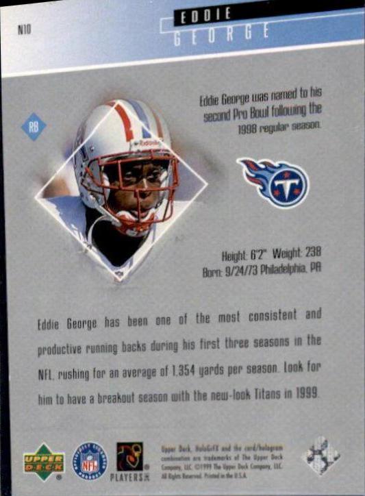Eddie George #N10