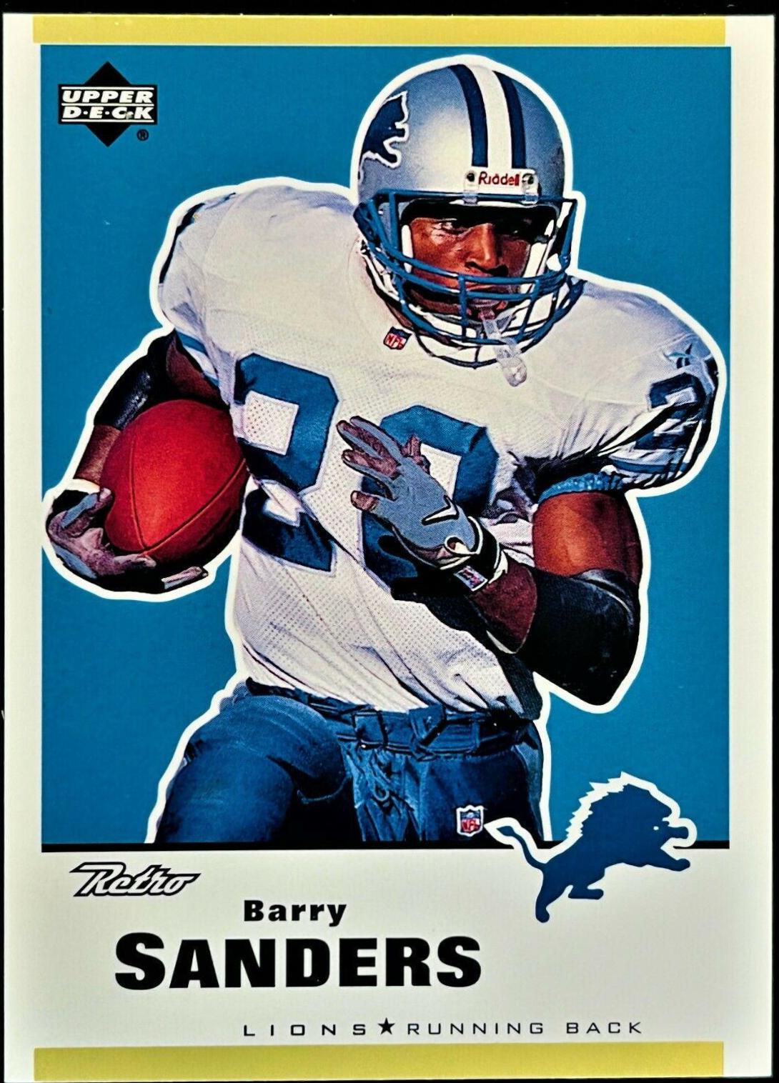 Barry Sanders [Gold] #55