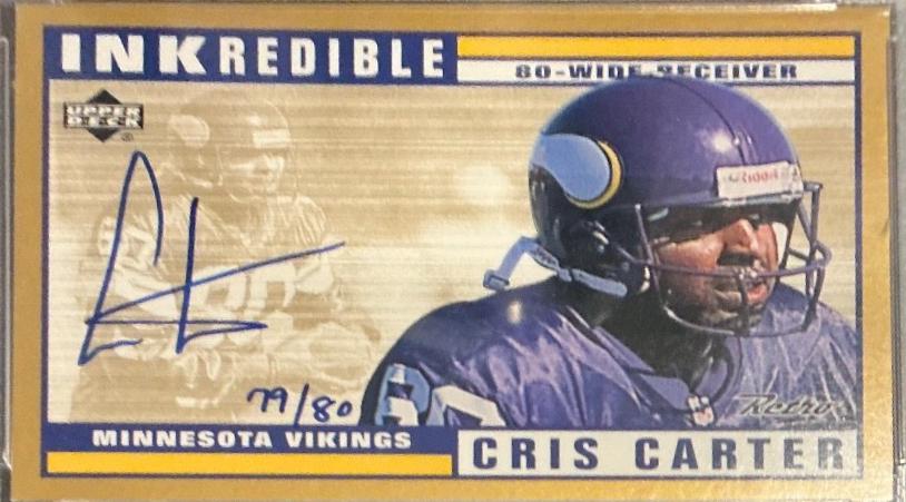 Cris Carter [Gold] #CC