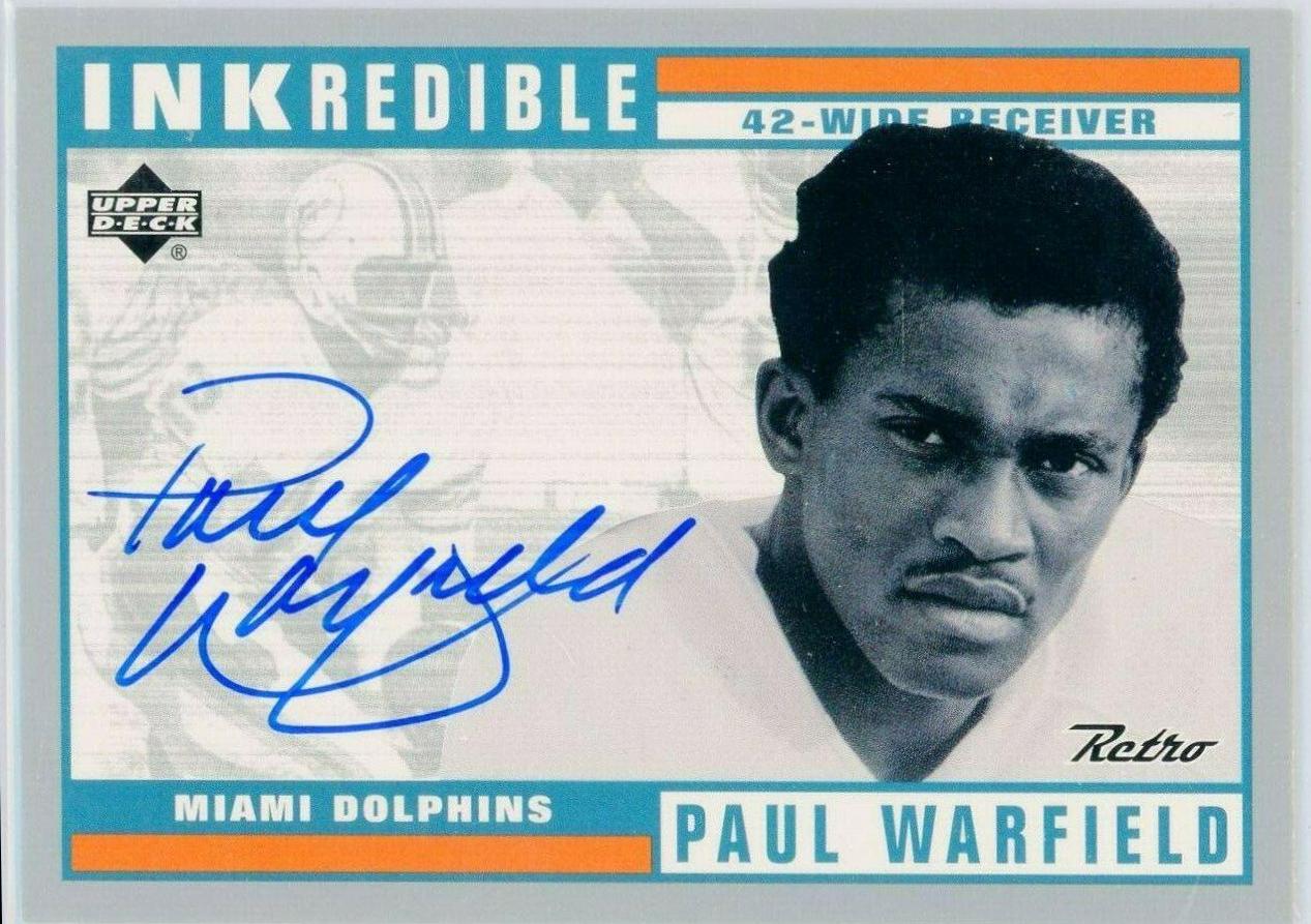 Paul Warfield #PW