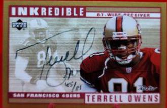 Terrell Owens [Gold] #TO