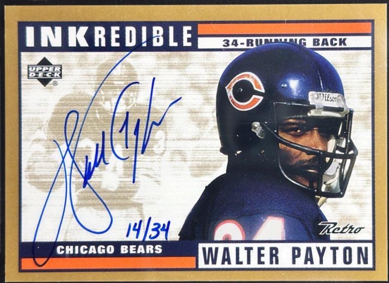 Walter Payton [Gold] #WP