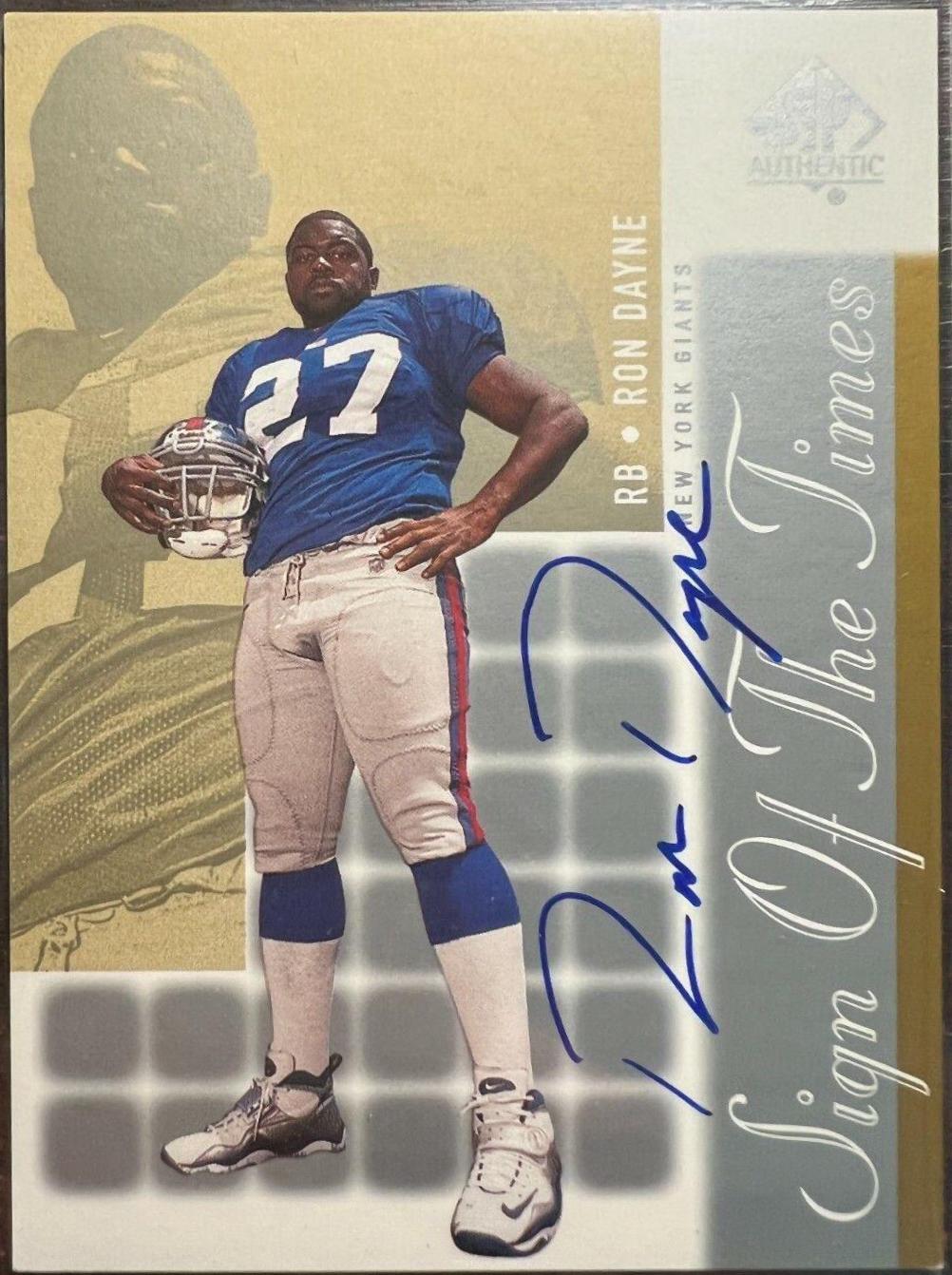 Ron Dayne #RD