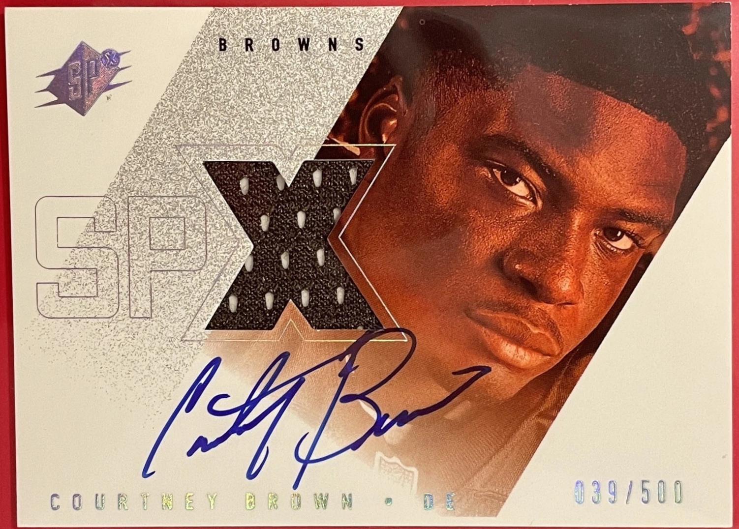 Courtney Brown [Signed Jersey] #160