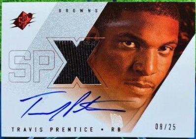 Travis Prentice [Signed Jersey Spectrum] #157