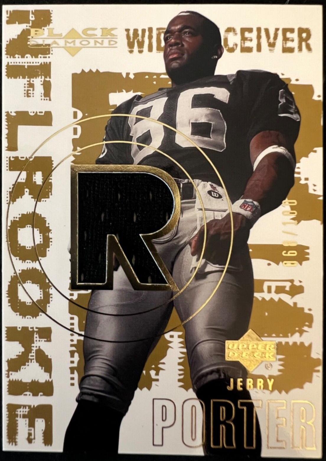 Jerry Porter [Rookie Jersey Gold] #176