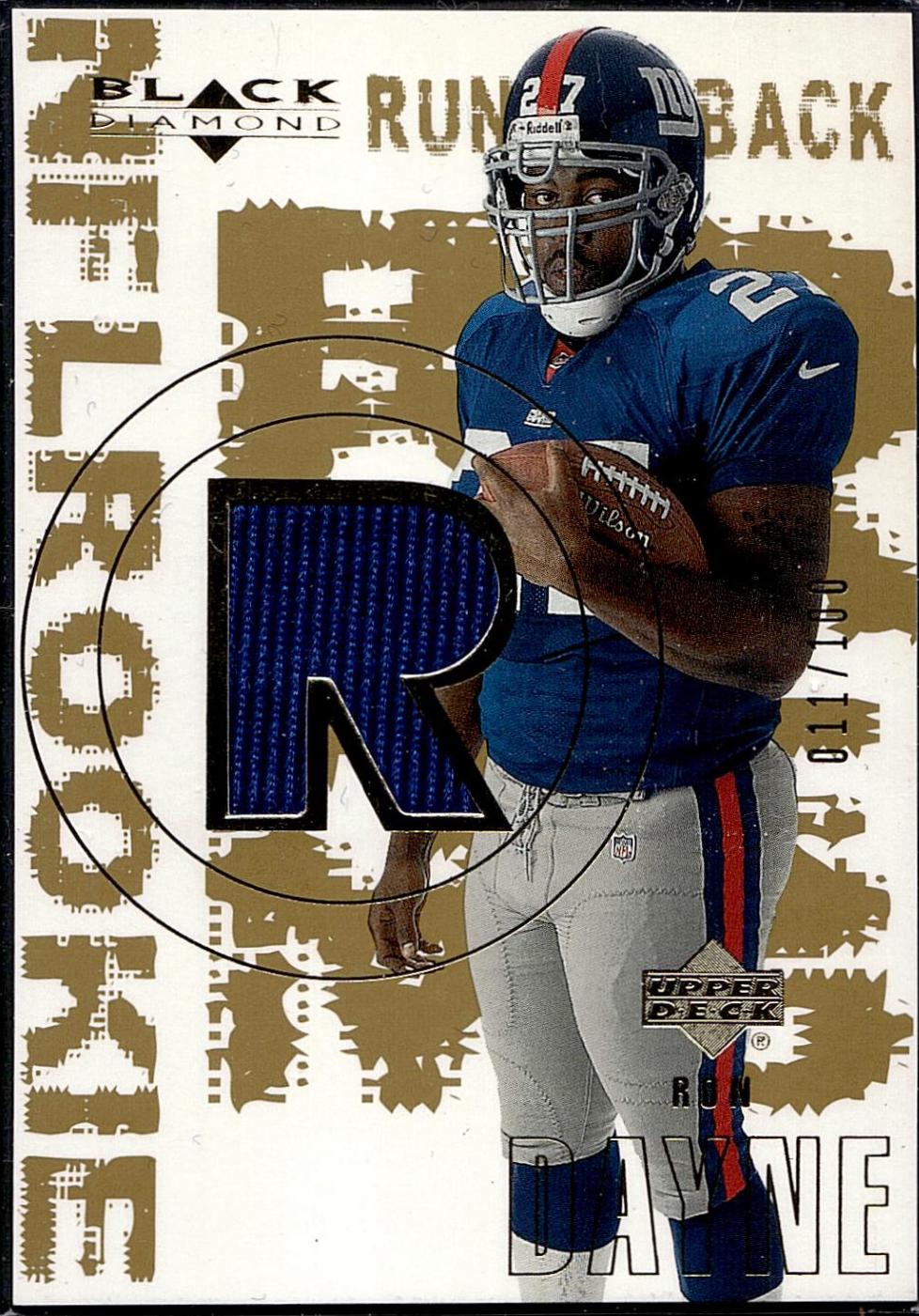Ron Dayne [Rookie Jersey Gold] #158