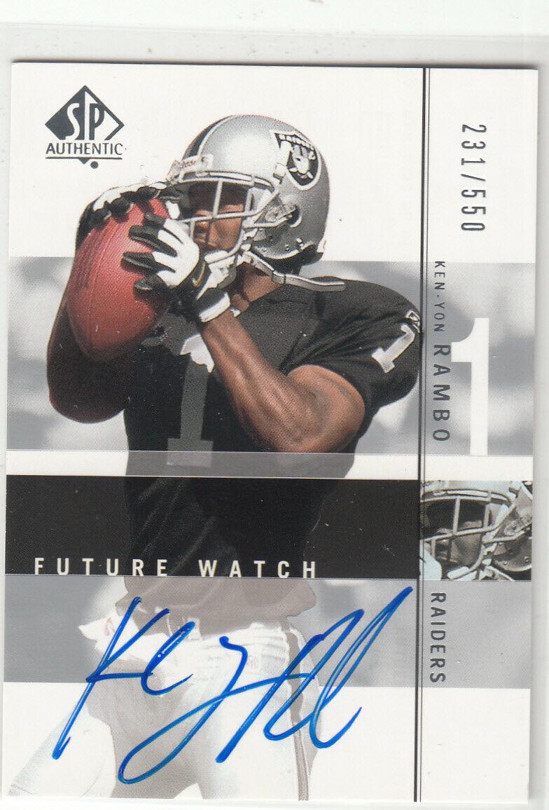 Ken Yon Rambo [Autograph] #138