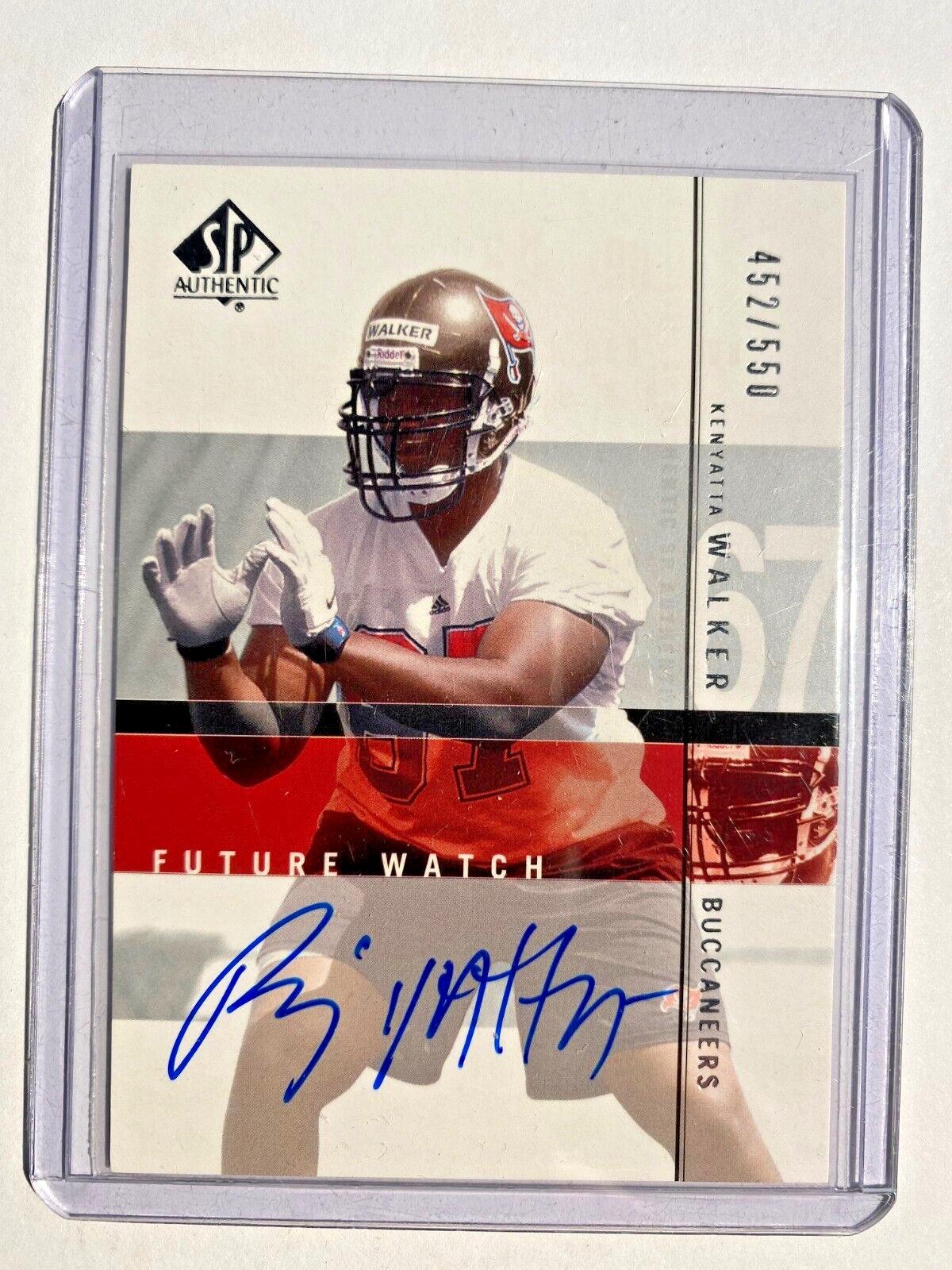 Kenyatta Walker [Autograph] #139