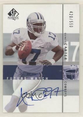 Quincy Carter [Autograph] #143