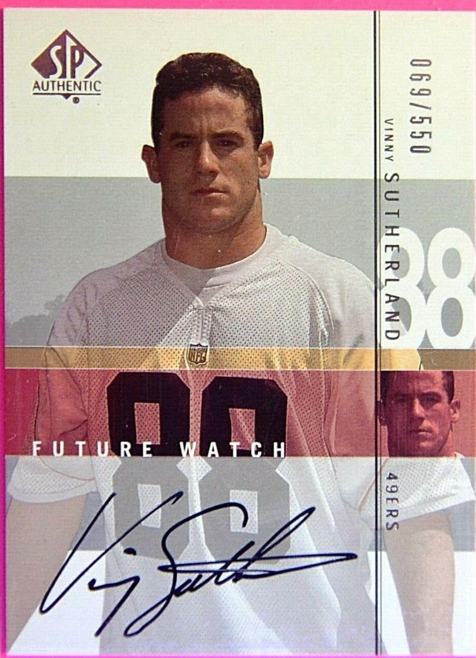 Vinny Sutherland [Autograph] #148